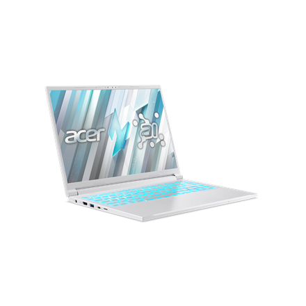 Acer | Nitro V14 ANV14-62-R3F6 | Pearl White | 14.5 " | IPS | WUXGA | 1920 x 1200 pixels | AMD Ryzen AI 7 | 350 | 16 GB | DDR5 | Solid-state drive capacity 1000 GB | NVIDIA GeForce RTX 5050 | GDDR7 | 8 GB | Windows 11 Professional | 802.11ax | Bluetooth version 5.3 | Keyboard language US international | Keyboard backlit | Warranty 24 month(s) - Image 4