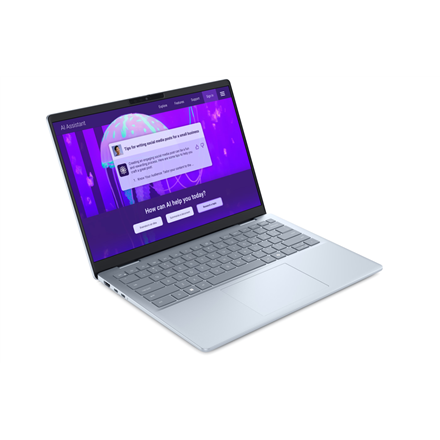 Dell Plus 14 DB14250 | Ice Blue | 14 " | WVA | Touchscreen | 2K | 1920 x 1200 pixels | Intel Core Ultra 7 | 256V | 16 GB | LPDDR5X | Solid-state drive capacity 1000 GB | Intel Arc Graphics | Windows 11 Pro | 802.11be | Keyboard language English | Keyboard backlit | Warranty 36 month(s) | Battery warranty 12 month(s) - Image 3