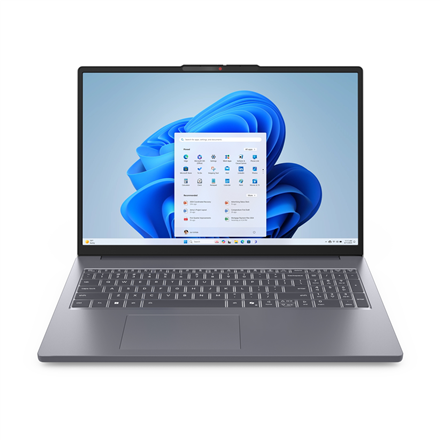 Lenovo IdeaPad Slim 3 16ARP10 | Luna Grey | 16 " | IPS | WUXGA | 1920 x 1200 pixels | Anti-glare | AMD Ryzen 5 | 7535HS | 16 GB | Soldered DDR5 | Solid-state drive capacity 512 GB | AMD Radeon 660M Graphics | Windows 11 Home | 802.11ax | Bluetooth version 5.3 | Keyboard language US international | Keyboard backlit | Warranty 24 month(s) | Battery warranty 12 month(s) - Image 2
