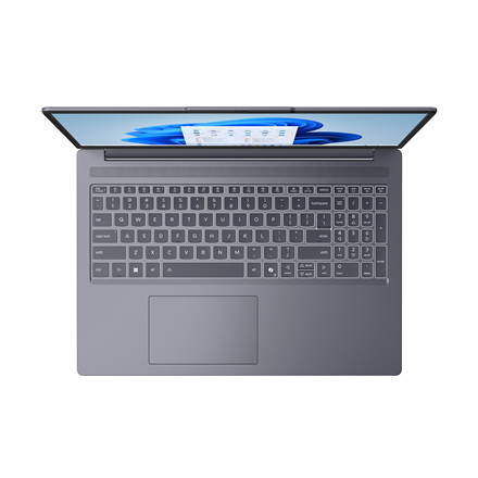 Lenovo IdeaPad Slim 3 16ARP10 | Luna Grey | 16 " | IPS | WUXGA | 1920 x 1200 pixels | Anti-glare | AMD Ryzen 5 | 7535HS | 16 GB | Soldered DDR5 | Solid-state drive capacity 512 GB | AMD Radeon 660M Graphics | Windows 11 Home | 802.11ax | Bluetooth version 5.3 | Keyboard language US international | Keyboard backlit | Warranty 24 month(s) | Battery warranty 12 month(s) - Image 4