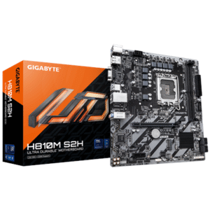 Gigabyte H810M S2H | Processor family Intel | Processor socket LGA1851 | DDR5 | Supported hard disk drive interfaces M.2, SATA | Number of SATA connectors 4