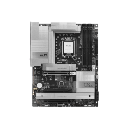 MSI PRO Z890-A WIFI | Processor family Intel | Processor socket LGA1851 | DDR5 UDIMM | Supported hard disk drive interfaces SATA, M.2 | Number of SATA connectors 4 - Image 3