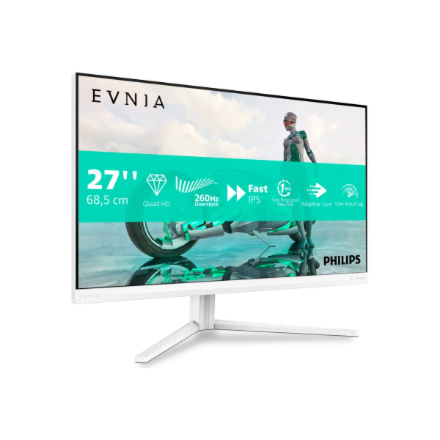 Philips | 27M2N3501PA/00 | 27 " | Fast IPS | Quad HD | 16:9 | 260 Hz | 1 ms | 2560 x 1440 pixels | 300 cd/m² | HDMI ports quantity 2 | White - Image 7