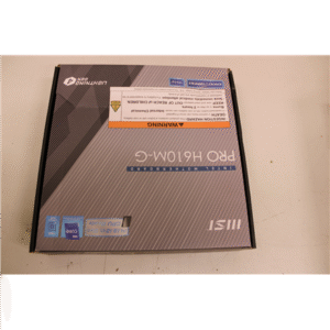 SALE OUT. MSI PRO H610M-G | Processor family Intel | Processor socket LGA1700 | DDR5 | Supported hard disk drive interfaces SATA, M.2 | Number of SATA connectors 4 | DAMAGED PACKAGING