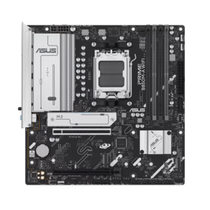 Asus PRIME B850M-A WIFI | Processor family AMD | Processor socket AM5 | DDR5 | Supported hard disk drive interfaces SATA, M.2 | Number of SATA connectors 4