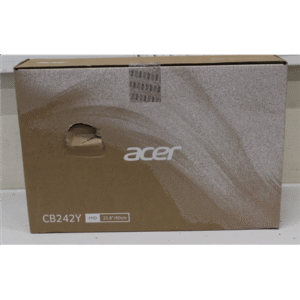 SALE OUT. Acer Vero CB242YGbipr 60cm 23.8'' FHD ZeroFrame 120Hz IPS 16:9 1ms(VRB) 250nits VGA HDMI DP AdaptiveSync EU Black DP, Euro | SALE OUT. Acer | Vero CB242YGbipr | 24 " | IPS | FHD | 16:9 | 120 Hz | 1 ms | 1920 x 1080 pixels | 250 cd/m² | HDMI ports quantity 1 | Warranty 24 month(s) | DAMAGED PACKAGING