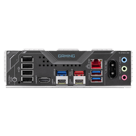 Gigabyte X870 GAMING WF6 | Processor family AMD | Processor socket AM5 | DDR5 | Supported hard disk drive interfaces M.2, SATA | Number of SATA connectors 4 - Image 5