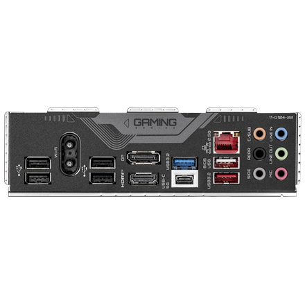 Gigabyte B760 G X WF6E GEN5 | Processor family Intel | Processor socket LGA1700 | DDR5 | Supported hard disk drive interfaces M.2, SATA | Number of SATA connectors 4 - Image 5