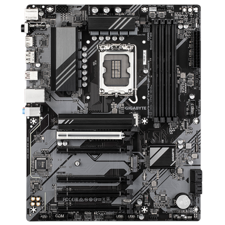 Gigabyte B760 DS3H WF6E GEN5 | Processor family Intel | Processor socket LGA1700 | DDR5 | Supported hard disk drive interfaces M.2, SATA | Number of SATA connectors 4 - Image 3
