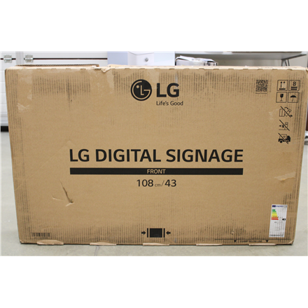 SALE OUT. LG 43UH5N-E 43“ 3840x2160/m2/16:9/8ms/ HDMI DP Audio | LG 43UH5N-E | 43 " | Landscape/Portrait | 24/7 | WebOS | DAMAGED PACKAGING | 500 cd/m² | 8 ms | 178 ° | 178 ° - Image 2
