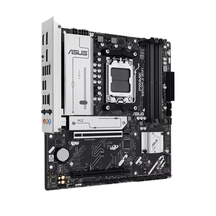 Asus PRIME B850M-A WIFI | Processor family AMD | Processor socket AM5 | DDR5 | Supported hard disk drive interfaces SATA, M.2 | Number of SATA connectors 4 - Image 3