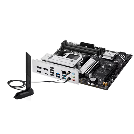 Asus PRIME B850M-A WIFI | Processor family AMD | Processor socket AM5 | DDR5 | Supported hard disk drive interfaces SATA, M.2 | Number of SATA connectors 4 - Image 6
