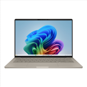 Asus | Zenbook A14 UX3407QA-QD202W | Zabriskie Beige | 14 " | OLED | WUXGA | 1920 x 1200 pixels | 60 Hz | Glossy | Snapdragon X | X1 26 100 | 16 GB | LPDDR5X | Solid-state drive capacity 512 GB | Qualcomm Adreno GPU | Windows 11 Home | 802.11ax | Bluetooth version 5.3 | Keyboard language US international | Keyboard backlit | Warranty 24 month(s) | Battery warranty 12 month(s)