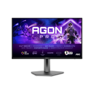 AOC | AG326UD | 32 " | OLED | 165 Hz | 0.03 ms | 3840 x 2160 pixels | 250 cd/m² | HDMI ports quantity 2