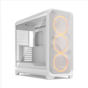 Fractal Design Meshify 3 XL | White RGB TG Clear Tint | Mid-Tower | Power supply included No | ATX