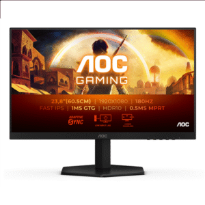 AOC | 24G42E | 24 " | IPS | FHD | 16:9 | 180 Hz | 1 ms | 1920 x 1080 pixels | 300 cd/m² | HDMI ports quantity 1 | Black