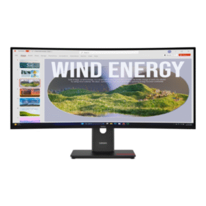 Lenovo | ThinkVision | T34WD-40 | 34 " | VA | 21:9 | 120 Hz | 4 ms | 3440 x 1440 pixels | 300 cd/m² | HDMI ports quantity 1 | Eclipse black | Warranty 36 month(s)