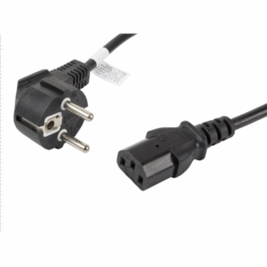 Lanberg | CEE 7/7 to IEC 320 C13 Power Cord | CA-C13C-11CC-0018-BK