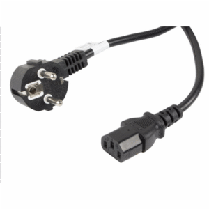 Lanberg | CEE 7/7 to IEC 320 C13 Power Cord | CA-C13C-11CC-0100-BK