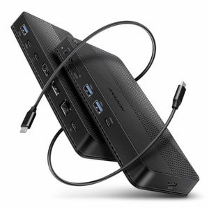 AXAGON USB4 40Gbps DUAL 4K DISPLAY 12in1 Dock | HMC-U4