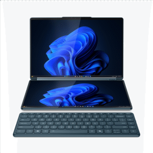 Lenovo Yoga Book 9 14IAH10 | Tidal Teal | 2x14 " | OLED | Touchscreen | 2.8K WQXGA+ | 2880 x 1800 pixels | Glossy | Intel Core Ultra 7 | 255H | 32 GB | Soldered LPDDR5x | Solid-state drive capacity 1000 GB | Intel Arc Graphics | Windows 11 Pro | 802.11be | Bluetooth version 5.4 | Keyboard language Nordic | Keyboard backlit | Warranty 24 month(s) | Battery warranty 12 month(s)