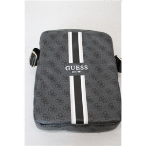 SALE OUT. Guess Bag GUTB10P4RPSK 10"black 4G Stripes Tablet Bag | GUESS GUTB10P4RPSK | Tablet Bag | DIRTY PACKAGING