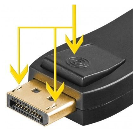 Goobay | DisplayPort/HDMI adapter 1.1, gold-plated | 51719 - Image 4