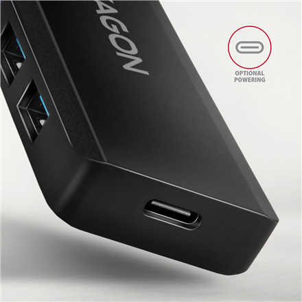AXAGON Travel four-port USB-C 5Gbps hub | HUE-C1C - Image 5