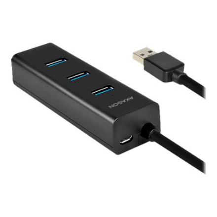 AXAGON Four-port USB 3.0 hub with fast charging and power support | HUE-S2B - Image 6