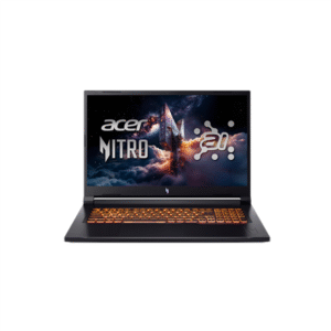 Acer | Nitro V 17 AI ANV17-41-R9XF | Obsidian Black | 17.3 " | IPS | QHD | 2560 x 1440 pixels | AMD Ryzen 7 | 260 | 32 GB | DDR5 | Solid-state drive capacity 1000 GB | NVIDIA GeForce RTX 5070 | GDDR7 | 8 GB | Windows 11 Home | 802.11ax | Bluetooth version 5.3 | Keyboard language US international | Keyboard backlit | Warranty 24 month(s)