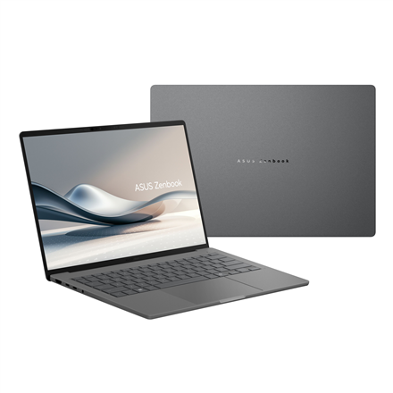 Asus | Zenbook 14 UX3407RA-QD010W | Iceland Gray | 14 " | OLED | WUXGA | 1920 x 1200 pixels | 60 Hz | Glossy | Snapdragon X Elite | X1E 78 100 | 32 GB | LPDDR5X | Solid-state drive capacity 1000 GB | Qualcomm Adreno GPU | Windows 11 Home | 802.11be | Bluetooth version 5.4 | Keyboard language US international | Keyboard backlit | Battery warranty 12 month(s) - Image 3