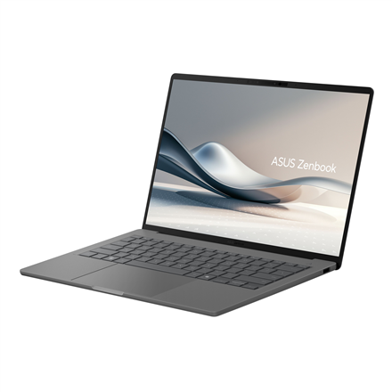 Asus | Zenbook 14 UX3407RA-QD010W | Iceland Gray | 14 " | OLED | WUXGA | 1920 x 1200 pixels | 60 Hz | Glossy | Snapdragon X Elite | X1E 78 100 | 32 GB | LPDDR5X | Solid-state drive capacity 1000 GB | Qualcomm Adreno GPU | Windows 11 Home | 802.11be | Bluetooth version 5.4 | Keyboard language US international | Keyboard backlit | Battery warranty 12 month(s) - Image 5