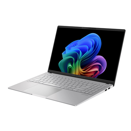 Asus Vivobook S S5507QA-MA112W | Cool Silver | 15.6 " | OLED | 3K | 2880 x 1620 pixels | Glossy | Snapdragon X Elite | X1E 78 100 | 32 GB | LPDDR5X | Solid-state drive capacity 1000 GB | Qualcomm Adreno GPU | Windows 11 Home | 802.11be | Bluetooth version 5.4 | Keyboard language English | Keyboard backlit | Warranty 24 month(s) - Image 4
