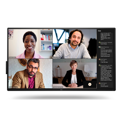 Dell | P5525QC | 55 " | IPS | 4K UHD | 16:9 | 60 Hz | 8 ms | 3840x 2160 pixels | 400 cd/m² | HDMI ports quantity 2 - Image 4