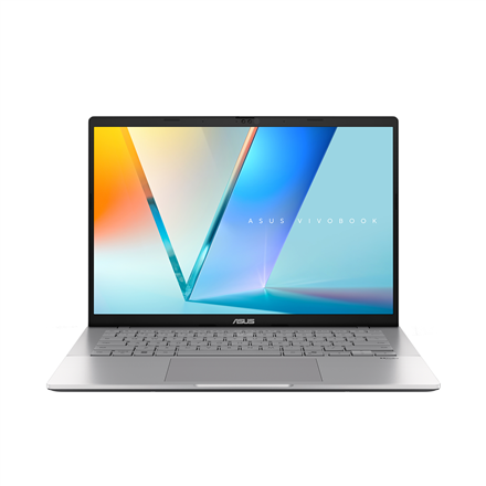 Asus Vivobook S14 | Cool Silver | 14 " | IPS | WUXGA | 1920 x 1200 pixels | Anti-glare | Intel Core i5 | i5-13420H | 16 GB | DDR5 | Solid-state drive capacity 512 GB | Intel UHD Graphics | Windows 11 Home | 802.11ax | Bluetooth version 5.3 | Keyboard language US | Keyboard backlit | Warranty 24 month(s) - Image 2