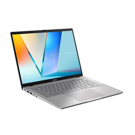 Asus Vivobook S14 | Cool Silver | 14 " | IPS | WUXGA | 1920 x 1200 pixels | Anti-glare | Intel Core i5 | i5-13420H | 16 GB | DDR5 | Solid-state drive capacity 512 GB | Intel UHD Graphics | Windows 11 Home | 802.11ax | Bluetooth version 5.3 | Keyboard language US | Keyboard backlit | Warranty 24 month(s) - Image 4