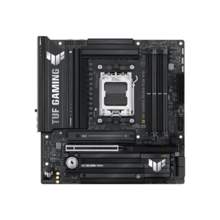 Asus TUF GAMING B850M-PLUS WIFI | Processor family AMD | Processor socket AM5 | DDR5 | Supported hard disk drive interfaces M.2, SATA | Number of SATA connectors 4 - Image 3