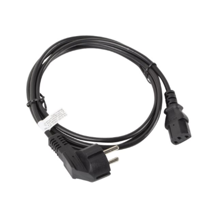 Lanberg | CEE 7/7 to IEC 320 C13 Power Cord | CA-C13C-10CC-0018-BK - Image 5