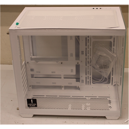 SALE OUT. Deepcool CG530 MID TOWER CASE | Deepcool Case | CG530 WH | White | Mid Tower | DAMAGED PACKAGING, BIG DENT ON TOP COVER | Power supply included No | ATX PS2 - Image 4