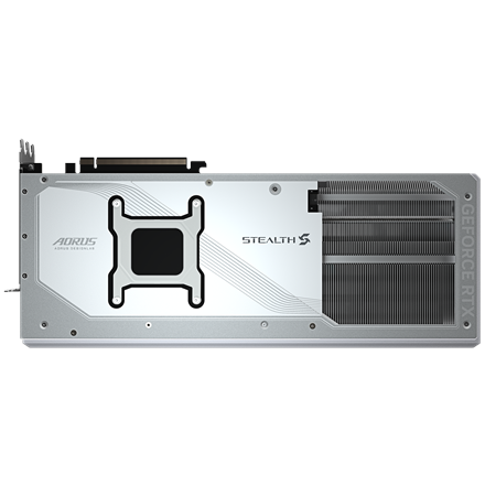 Gigabyte AORUS GeForce RTX 5090 STEALTH ICE 32G | NVIDIA | 32 GB | GeForce RTX 5090 | GDDR7 | HDMI ports quantity 1 | PCI-E 5.0 - Image 4