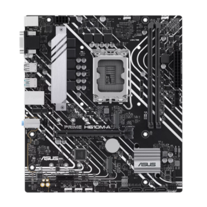 Asus PRIME H610M-A R2.0 | Processor family Intel | Processor socket LGA1700 | Supported hard disk drive interfaces M.2, SATA | Number of SATA connectors 4
