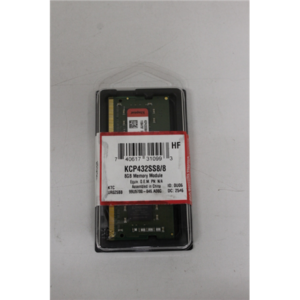 Kingston 8 GB | DDR4 | 3200 MHz | Notebook | Registered No | ECC No | UNPACKED