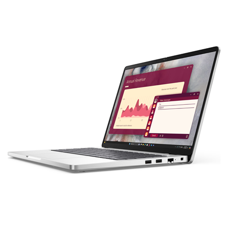 Dell Pro 14 PC14250 | Platinum Silver | 14 " | IPS | FHD+ | Anti-glare | Intel Core Ultra 5 | 235U | 16 GB | DDR5 | Solid-state drive capacity 512 GB | Intel Graphics | Windows 11 Pro | Bluetooth version 5.3 | Keyboard language Nordic | Keyboard backlit | Warranty 36 month(s) | Battery warranty 12 month(s) - Image 4