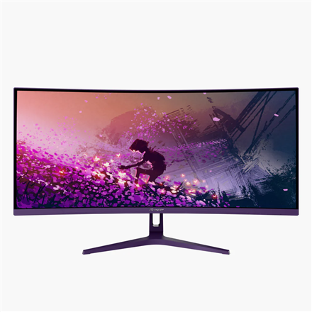 Arozzi | Nova | 34 " | VA | UWQHD | 21:9 | 165 Hz | 1 ms | 3440 x 1440 pixels | 350 cd/m² | HDMI ports quantity 2 | Purple - Image 4