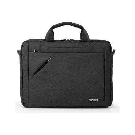 PORT DESIGNS | S13 Sydney ECO Case | Fits up to size 13/14 " | Top Loading | Black | Shoulder strap - Image 2