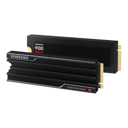 Samsung SSD | 9100 PRO With Heatsink | 8000 GB | SSD form factor M.2 2280 | Solid-state drive interface PCIe 5.0 x4, NVMe 2.0 | Read speed 14800 MB/s | Write speed 13400 MB/s - Image 3