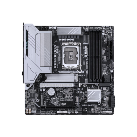 Gigabyte B860M GAMING X WIFI6E | Processor family Intel | Processor socket LGA1851 | DDR5 | Supported hard disk drive interfaces M.2, SATA | Number of SATA connectors 4 - Image 2