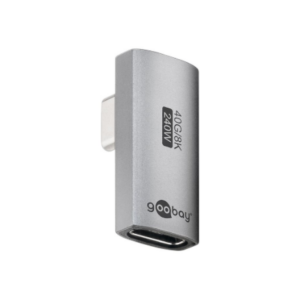 Goobay 74443 USB-C Adapter Vertical 90° Rotated, USB4