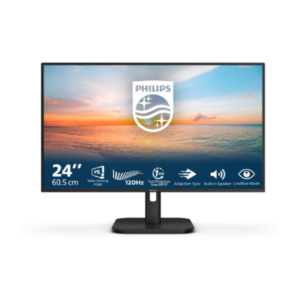 Philips | 24E1N1200A/00 | 23.8 " | IPS | 16:9 | 120 Hz | 4 ms | 1920 x 1080 pixels | 300 cd/m² | HDMI ports quantity 1 | Black