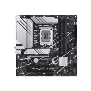Asus | PRIME B760M-A WIFI | Processor family Intel | Processor socket LGA1700 | DDR5 | Supported hard disk drive interfaces M.2, SATA | Number of SATA connectors 4